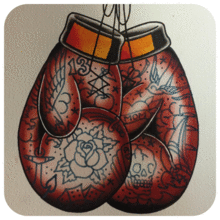 Tattooed Gloves Boxing