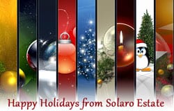 Merry Christmas from Solaro Estate Winery