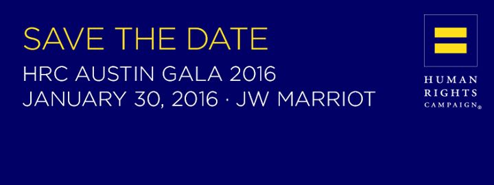 HRC Austin 2016 Gala Dinner