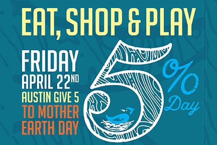 Give 5% to Mother Earth Day