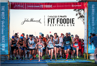 John Hancock Hosts The Cooking Light & Health Fit Foodie Festival & 5K