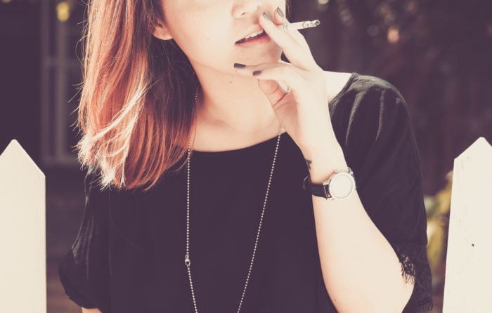 lesbian quit smoking